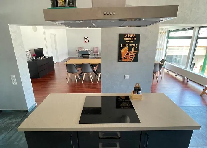 Cityscape Loft - 216qm 15 Personen Semesterbostad *